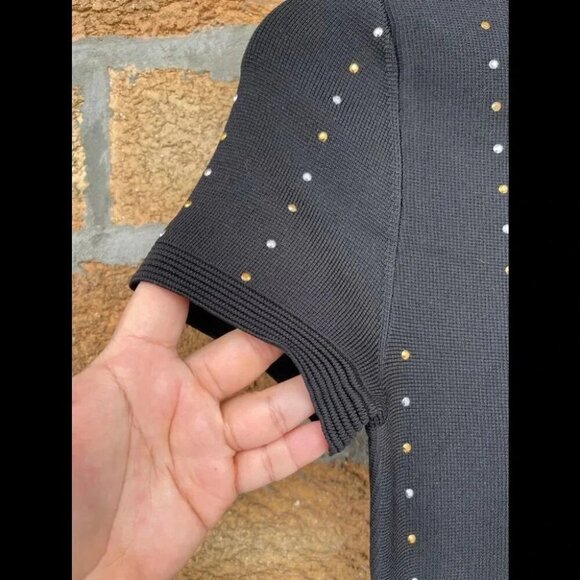 THE KOOPLES Studded Knit Dress Size 1 - Picture 7 of 11